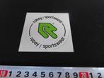 sticker Robey Sportswear  logo *, Verzamelen, Ophalen, Zo goed als nieuw