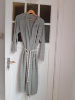 Vintage lang linnen vest/jas zeegroen / beige, Ophalen of Verzenden, Zo goed als nieuw, Gezichtsbruiner