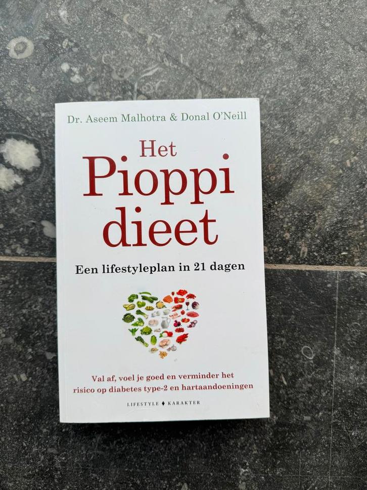 Het Pioppi Dieet - Aseem Malhotra & Donal O'Neill, Boeken, Gezondheid, Dieet en Voeding, Zo goed als nieuw, Dieet en Voeding, Ophalen of Verzenden