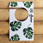 Maathangers kledingkast baby, Jungle - Monstera bladeren, Verzenden, Nieuw