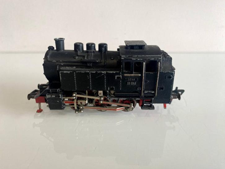 HO Fleischmann DB 1320 BR 80 1952 (675), Hobby en Vrije tijd, Modeltreinen | H0, Gebruikt, Locomotief, Gelijkstroom, Fleischmann