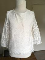 BIZZY prachtig shirt wit nieuwstaat maat 140 3/4 mouwtje D26, Meisje, Ophalen of Verzenden, Zo goed als nieuw, Shirt of Longsleeve