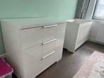 Witte Babykamer - Commode, Ledikant met matras & Kast, Kinderen en Baby's, Kinderkamer | Commodes en Kasten, Ophalen, 50 tot 70 cm