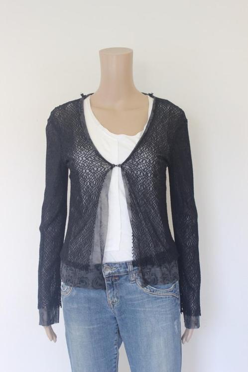 X-as zwart vestje maat M, Kleding | Dames, Truien en Vesten, Zo goed als nieuw, Maat 38/40 (M), Zwart, Ophalen of Verzenden