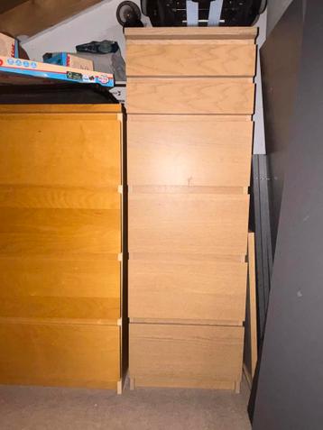 Ikea Malm ladekast met spiegel - afbeelding 1