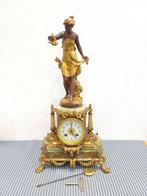 ANTIEKE FRANSE PENDULE KLOK, Ophalen of Verzenden