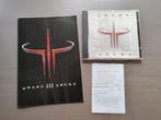 Quake 3 Arena PC game met boek en bon uit 1999, Ophalen of Verzenden, Zo goed als nieuw, 3 spelers of meer, Vanaf 12 jaar