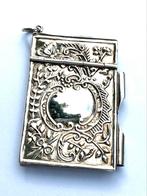 Antiek Art Nouveau stijl zilveren notitie/ bal boekje, Antiek en Kunst, Verzenden, Zilver