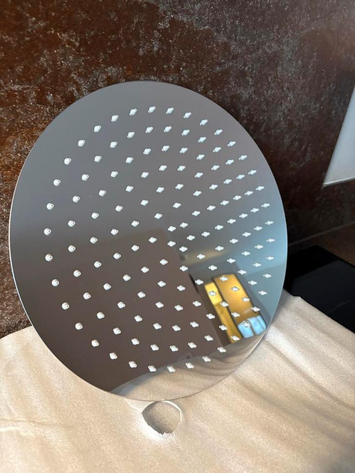 Saniclear Talpa hoofddouche 30cm - Chroom, Doe-het-zelf en Verbouw, Sanitair, Nieuw, Douche, Chroom, Ophalen of Verzenden