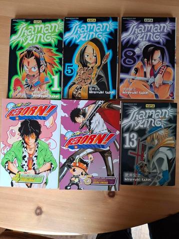 Manga comics shaman king + shonen jump reborn beschikbaar voor biedingen