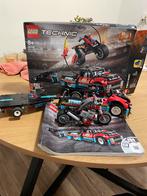 Lego Technic 42106 Stunt Show Truck & Bike (onderdelen misse, Ophalen of Verzenden, Gebruikt, 1:9 t/m 1:12, Auto