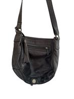 IKKS schoudertas, Bruin, Ophalen of Verzenden, Zo goed als nieuw, Leer