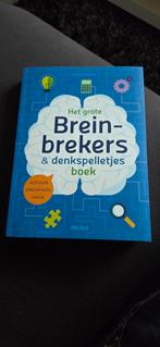 Nieuwe Het grote Breinbrekers & denkspelletjes boek, Ophalen of Verzenden, Nieuw, Puzzelboek