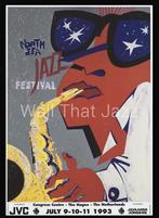 North Sea Jazz poster 1993, Verzamelen, Posters, Ophalen of Verzenden, Zo goed als nieuw, A1 t/m A3, Muziek