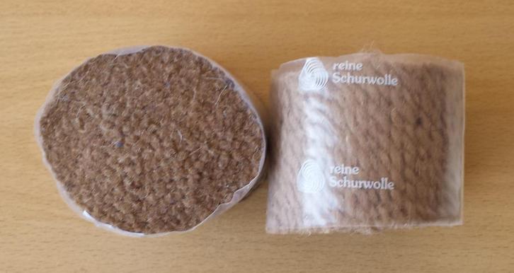 Cupjes Smyrna Wol - kleur 501 / taupe - 6 beschikbaar, Hobby en Vrije tijd, Borduren en Borduurmachines, Nieuw, Borduurgaren of Zijde