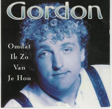 GORDON - OMDAT IK ZO VAN JE HOU (CD-SINGLE) beschikbaar voor biedingen