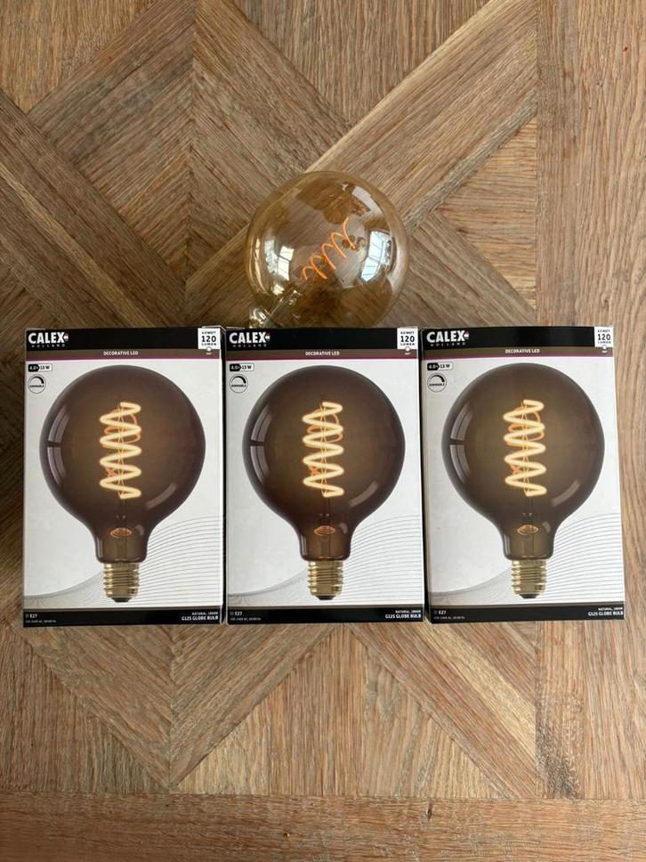 Calex LED Lampen - G125 Globe Bulb E27, Huis en Inrichting, Lampen | Losse lampen, Led-lamp, Minder dan 30 watt, E27 (groot), Ophalen of Verzenden
