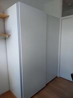 IKEA PAX kledingkast wit met schuifdeuren- 150x60x201, Huis en Inrichting, Kasten | Kledingkasten, Ophalen, Gebruikt, 50 tot 75 cm