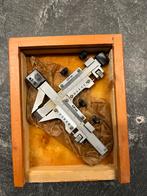Tandwiel diktemeter in nieuw staat, Antiek en Kunst, Antiek | Gereedschap en Instrumenten, Ophalen of Verzenden
