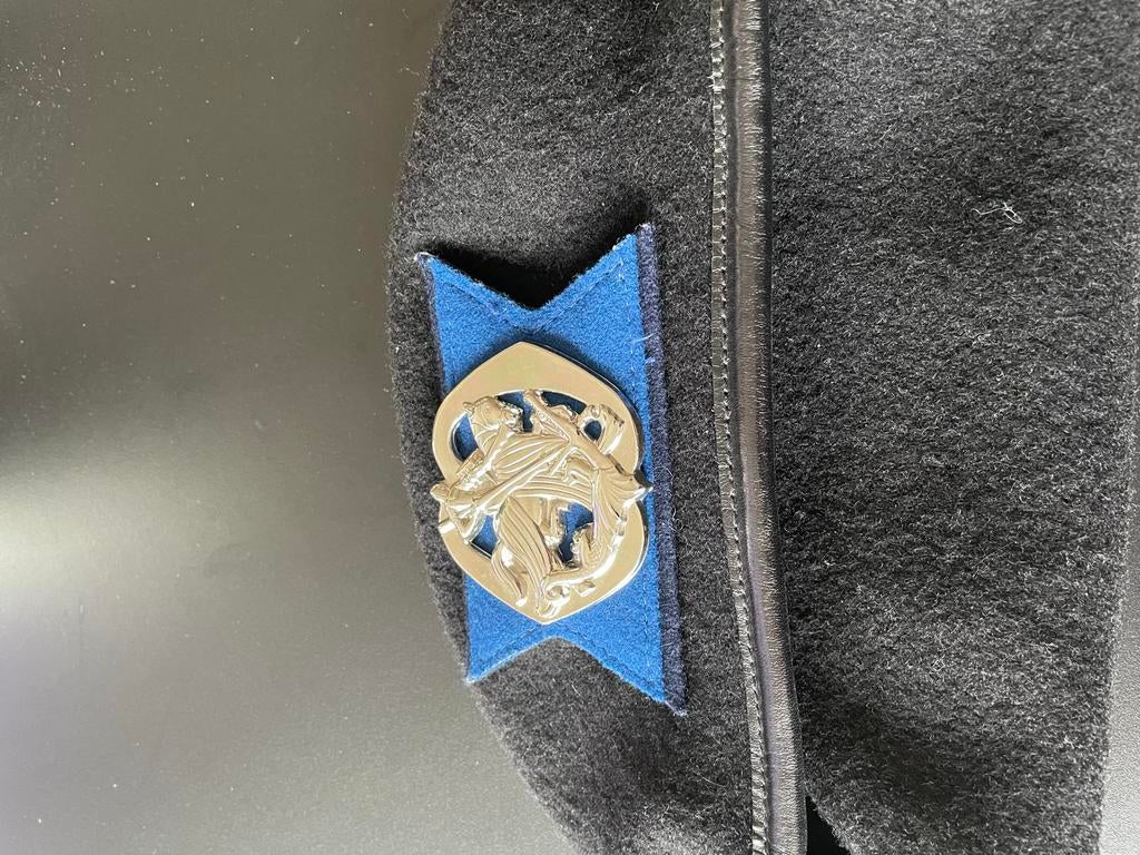 Zwarte Baret Huzaren van Boreel - Luxe  Uitvoering, Verzenden, Zo goed als nieuw, 58 of 59 cm (L, 7¼ of ⅜ inch), Hoed