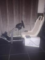 Playseat racestoel inclusief stuur, Spelcomputers en Games, Spelcomputers | Overige Accessoires, Ophalen, Zo goed als nieuw
