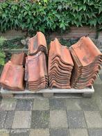 Hoekpannen rood., Doe-het-zelf en Verbouw, Dakpannen en Dakbedekking, Ophalen, Gebruikt, Steen of Klei, 15 m² of meer