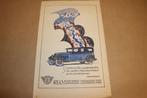 Originele advertentie/affiche REO Automobielen - 1928 !!, Ophalen of Verzenden, Gebruikt, Reclamebord