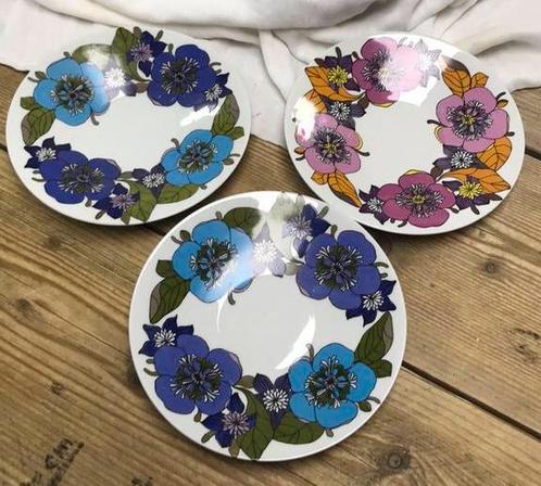 Manifattura porseleinen vintage schotels (3x), Verzamelen, Porselein, Kristal en Bestek, Ophalen of Verzenden
