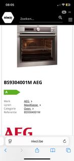 Aeg combi-stoomoven BS9304001M, Witgoed en Apparatuur, Ovens, Gebruikt, Oven met grill, Inbouw, 45 tot 60 cm