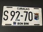 Kenteken plaat curaçao bon bini, Ophalen of Verzenden, Zo goed als nieuw