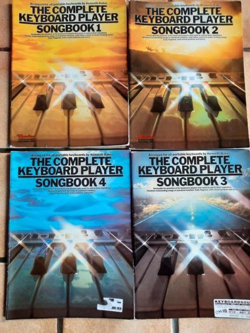 The Complete Keyboard Player Songbook Vol.1,2,3,4-MOOI! Veel, Muziek en Instrumenten, Bladmuziek, Gebruikt, Keyboard, Ophalen of Verzenden