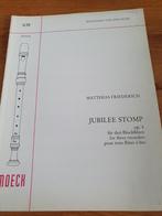 Matthias Friedrich - Jubilee Stomp - Blokfluit, Gebruikt, Klassiek, Overige soorten, Ophalen of Verzenden