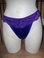 Sexy blauwe nieuwe string maatje 34/36, Verzenden, Blauw, String