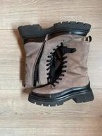 Gabor veterboots met rits maat 40, Beige, Lage of Enkellaarzen, Gabor, Ophalen of Verzenden