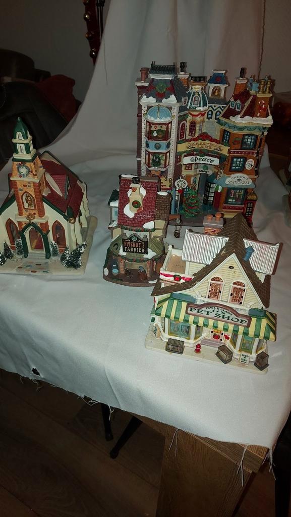 Lemax kersthuisjes, Diversen, Kerst, Gebruikt, Ophalen