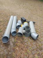 pvc rond 200 hulpstukken en buis, Doe-het-zelf en Verbouw, Buizen en Afvoer, Bochten, Pvc, Ophalen of Verzenden, Zo goed als nieuw