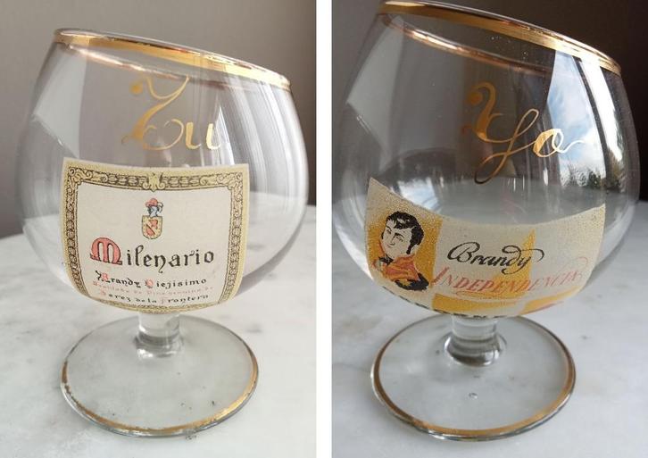 Zeldzame vintage Port en Sherry glazen, Verzamelen, Glas en Borrelglaasjes, Zo goed als nieuw, Overige typen, Ophalen of Verzenden