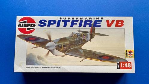 Airfix	4100	 Spitfire VB	1/48 Sealed, Hobby en Vrije tijd, Modelbouw | Vliegtuigen en Helikopters, Nieuw, Groter dan 1:72, Overige merken
