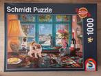 Schmidt - Puzzler's Desk, Hobby en Vrije tijd, Denksport en Puzzels, Ophalen of Verzenden, 500 t/m 1500 stukjes, Gebruikt