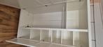 Witte kledingkast, Huis en Inrichting, Kasten | Kledingkasten, Ophalen, Gebruikt, 150 tot 200 cm, Met hangruimte