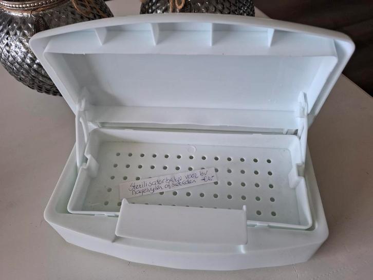 Sterilisator bakje voor instrumenten, Sieraden, Tassen en Uiterlijk, Uiterlijk | Lichaamsverzorging, Ophalen of Verzenden