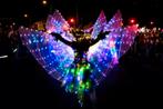 Vleugels met lichtjes, 7 stuks, Ophalen, Carnaval