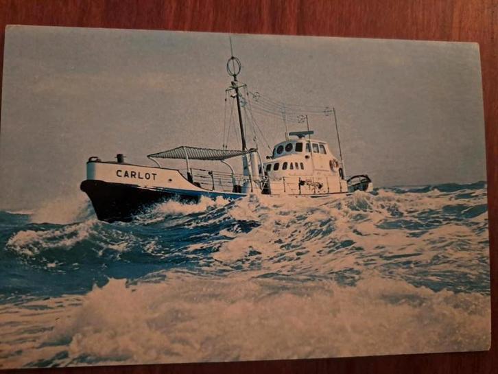 Oude ansichtkaart Reddingsboot "CARLOT", Verzamelen, Ansichtkaarten | Buitenland, Gelopen, België en Luxemburg, 1960 tot 1980
