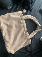 Beige teddy tas, Ophalen, Zo goed als nieuw