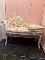 Charmant Telefoonbankje met Bloemenmotief, Ophalen