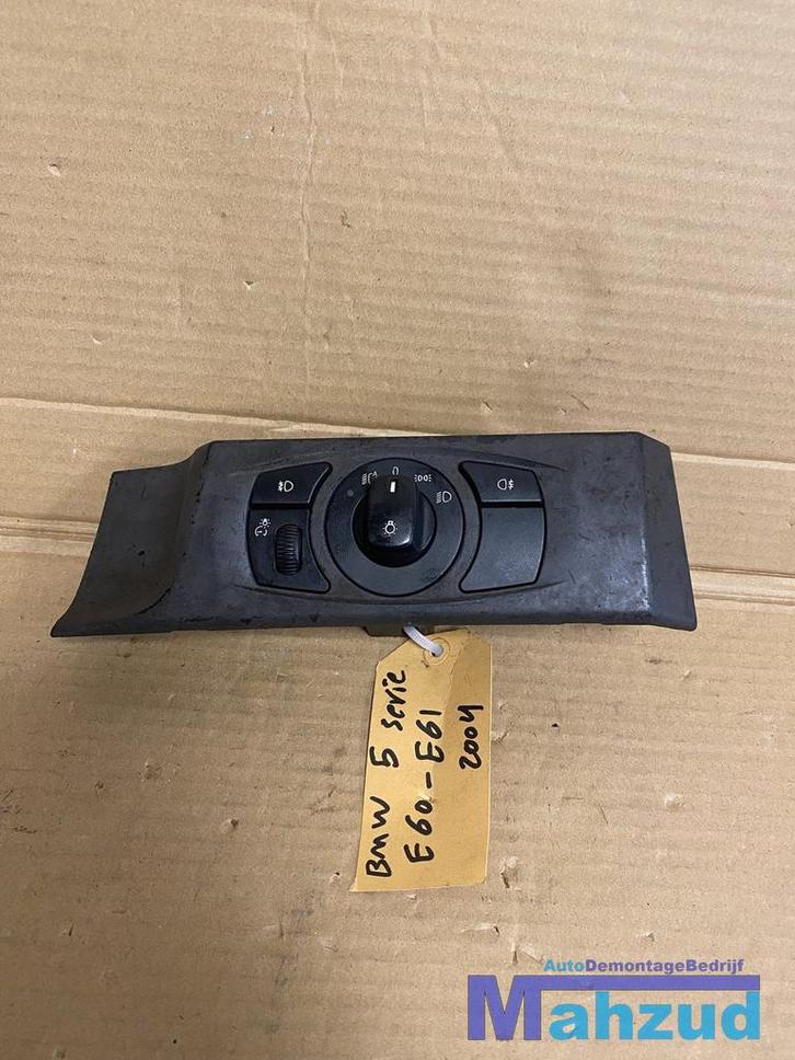 BMW E60 Licht verlichting schakelaar 2001-2010, Auto-onderdelen, Dashboard en Schakelaars, BMW, Gebruikt, Ophalen of Verzenden