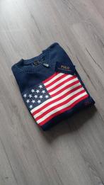 Ralph Lauren Trui USA Vlag Blauw, Kleding | Heren, Truien en Vesten, Ralph Lauren, Nieuw, Ophalen of Verzenden, Maat 48/50 (M)
