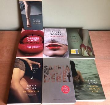 Saskia Noort, diverse boeken beschikbaar voor biedingen