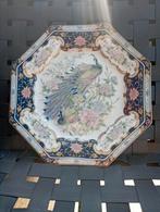 Vintage Japanse achthoekig bord, Ophalen