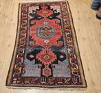 Vintage handgeknoopt perzisch tapijt hamadan 206x138, Info@SlatsAntiek.nl, 100 tot 150 cm, Perzisch, 200 cm of meer
